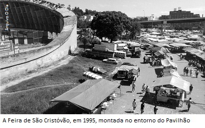 A Feira de São Cristóvão em 1995 Foto Arquivo O Dia