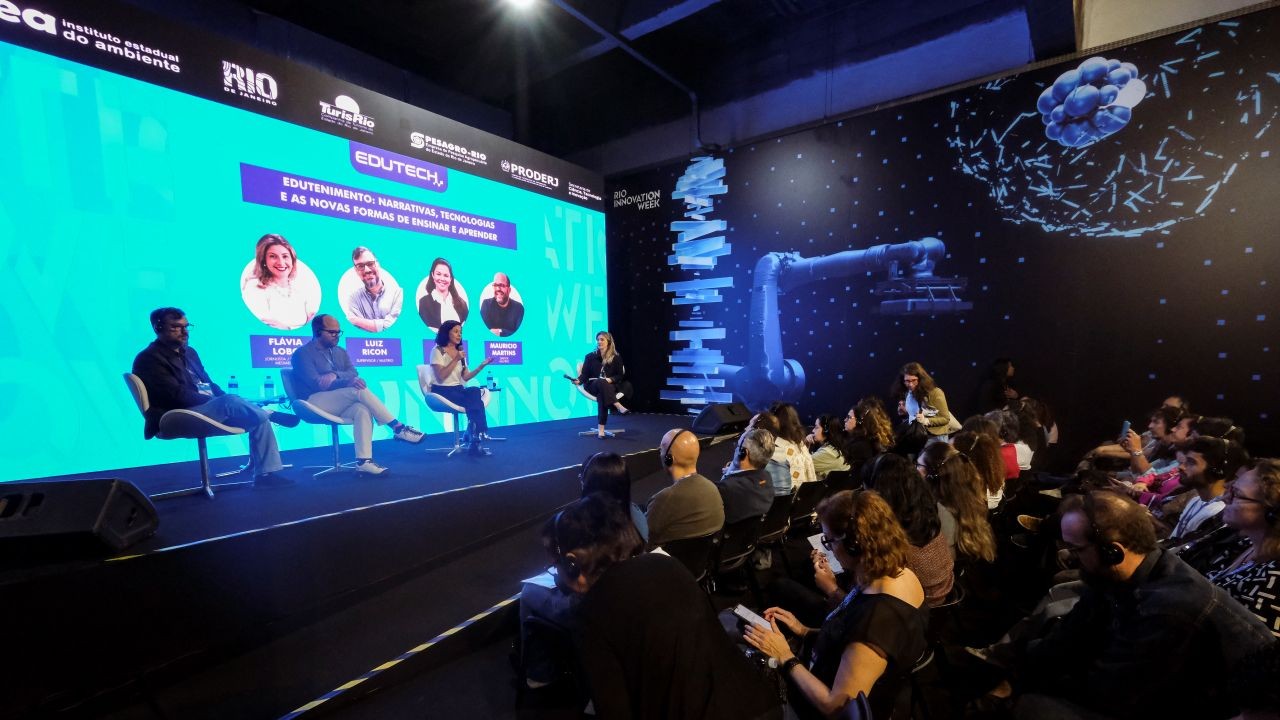 MultiRio apresenta painel sobre edutenimento no Rio Innovation Week 2025 