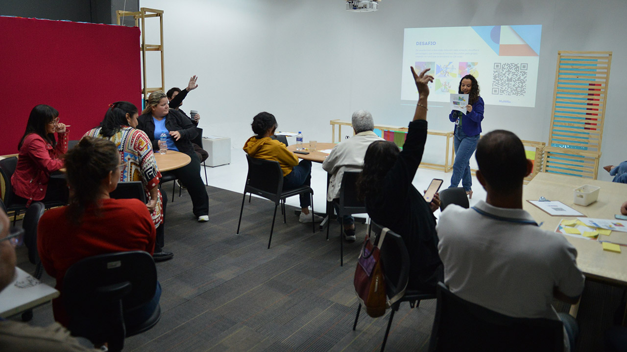 Foto de uma oficina do MultiLab