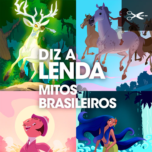 Flashcards Diz a Lenda - Mitos Brasileiros
