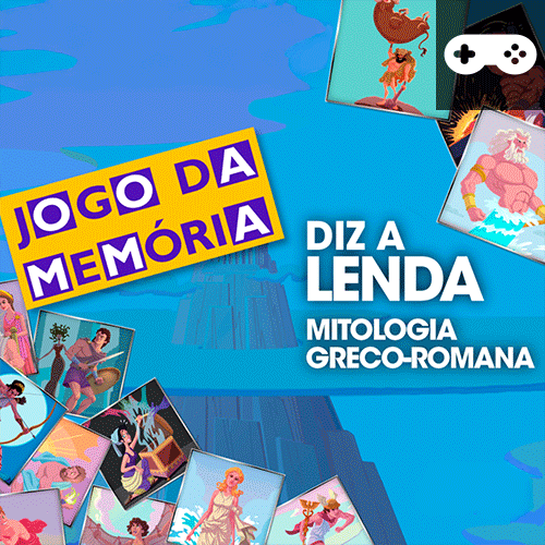 Jogo da Memória Diz a Lenda - Mitologia greco-romana
