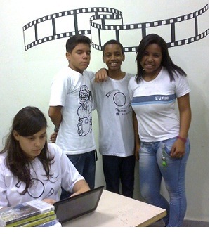 Cineclube abre caminhos para alunos e professores