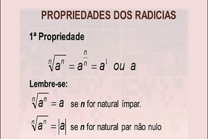 Aula 19 – Propriedades dos radicais