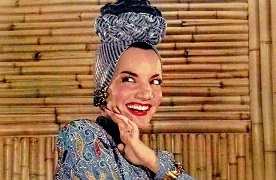 Carmen Miranda, a pequena notável