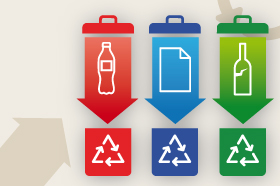 Como separar e destinar o lixo doméstico para reciclagem