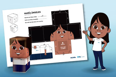 Maria Ângeles - versão paper toy