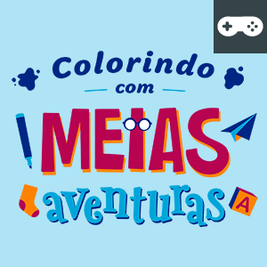 Colorindo com Meias Aventuras